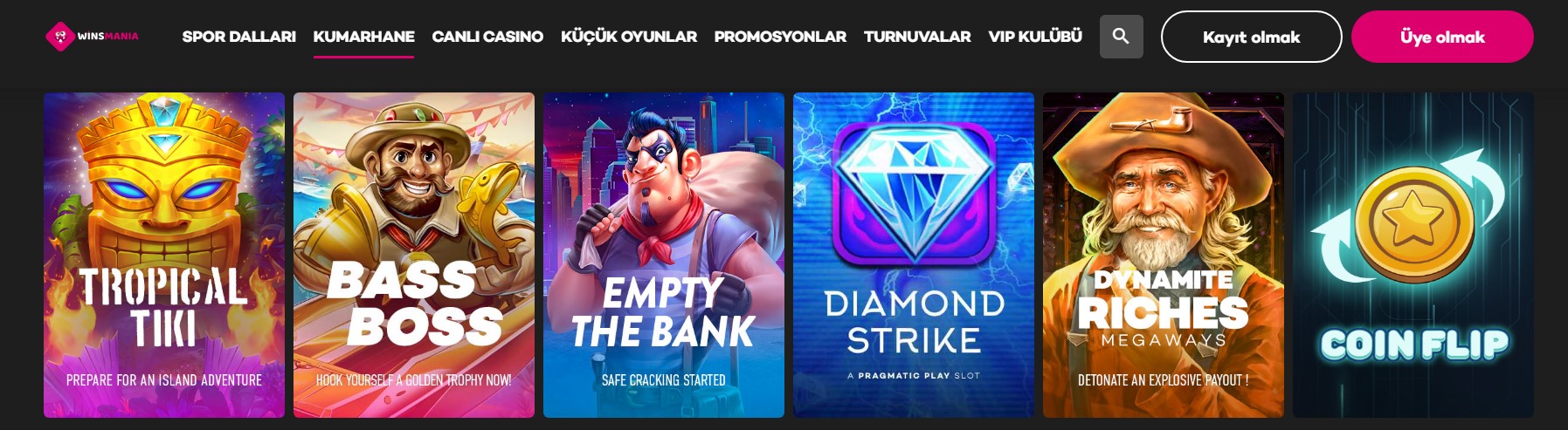 Winsmania Altyapı